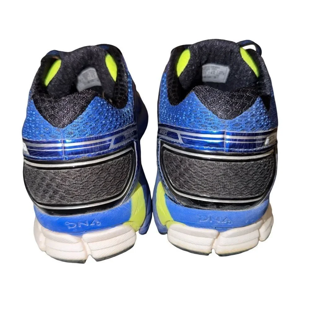 Men’s brooks GTS 17 Blue and Black Running Shoes size 9.5 wide 2E